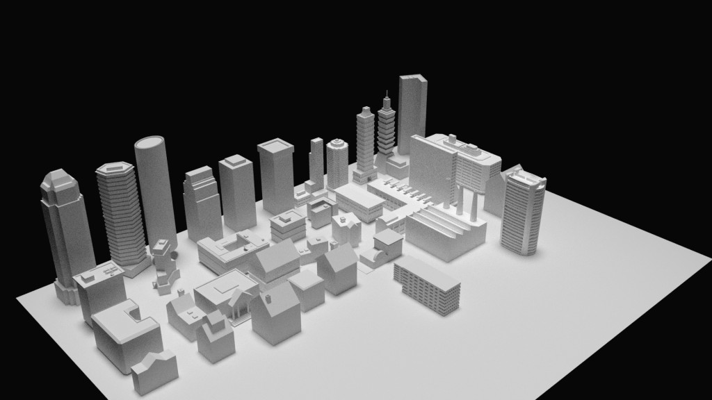 Buildings and Houses (lowpoly) preview image 1